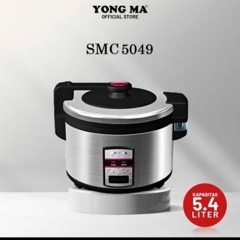 YONGMA Magic Com Jumbo 5.4 Liter SMC5049 SMC 5049 Rice Cooker Jumbo