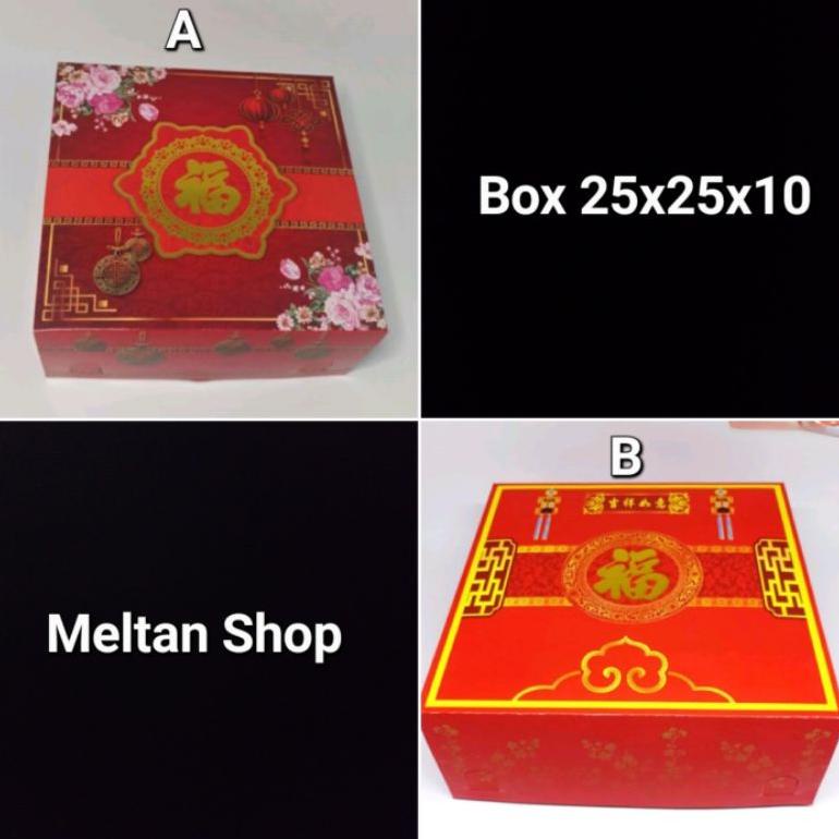 

Sale !! Dus Kue Imlek Box Imlek 25X25 (5Pc) Terlaris