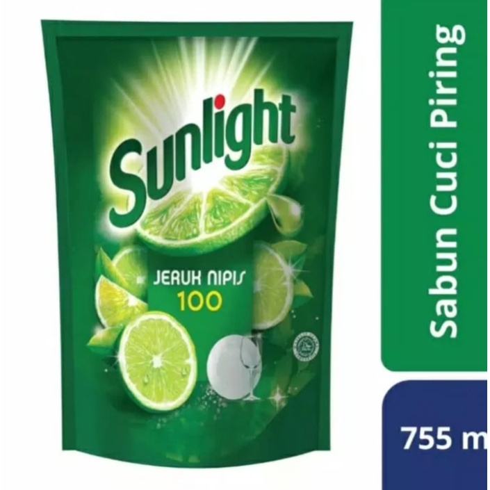 Sunlight jeruk nipis 755 ml dan 650 ml promo