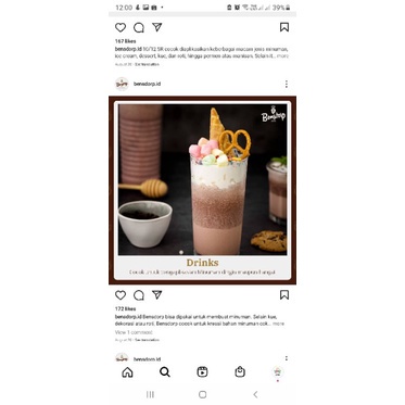 

Coklat Bubuk Pure Cocoa Bensdorp Powder Bensdrop Cokelat 500Gr 1Kg