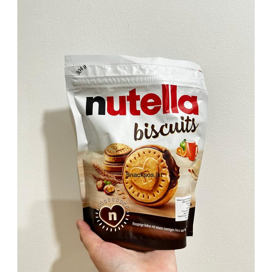 

Nutella Biscuits - Ferrero Nutella Biskuit Chocolate Cokelat 304Gr