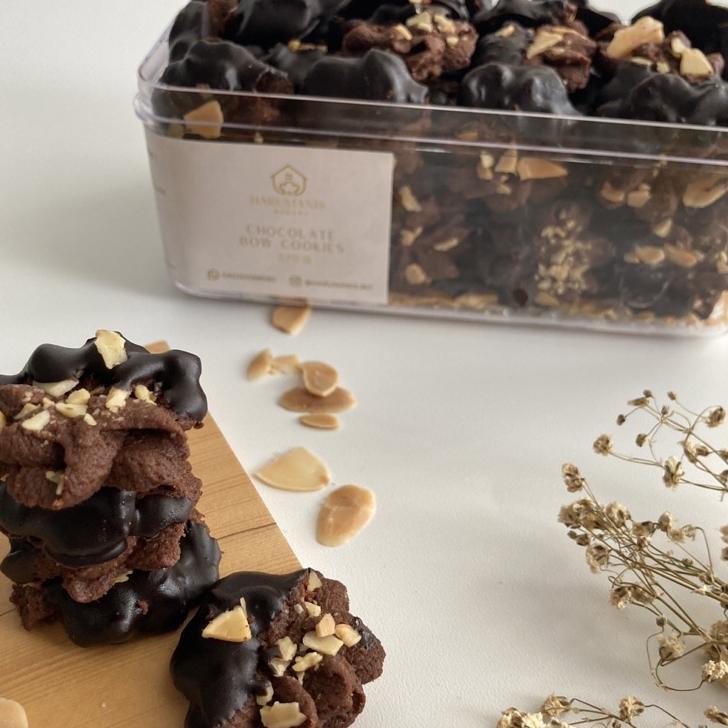 

Chocolate Bow Cookies/Homemade Cookies Coklat Terenak