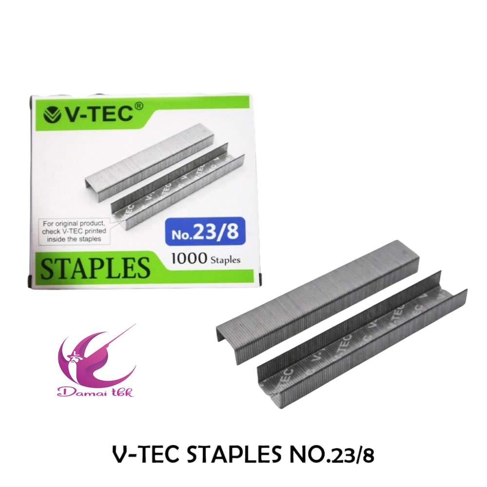 

Isi Staples 23/10 V-TEC STAPLES NO.23/10