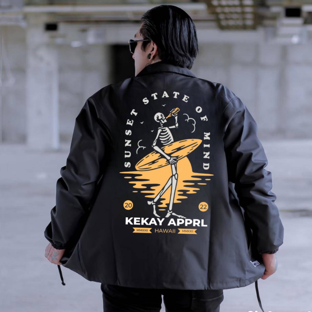 Promo Mega Sale 1.1 // Coach Jaket Pria remaja dewasa Parasut Erigo JPN Naga Apparel Windbreaker