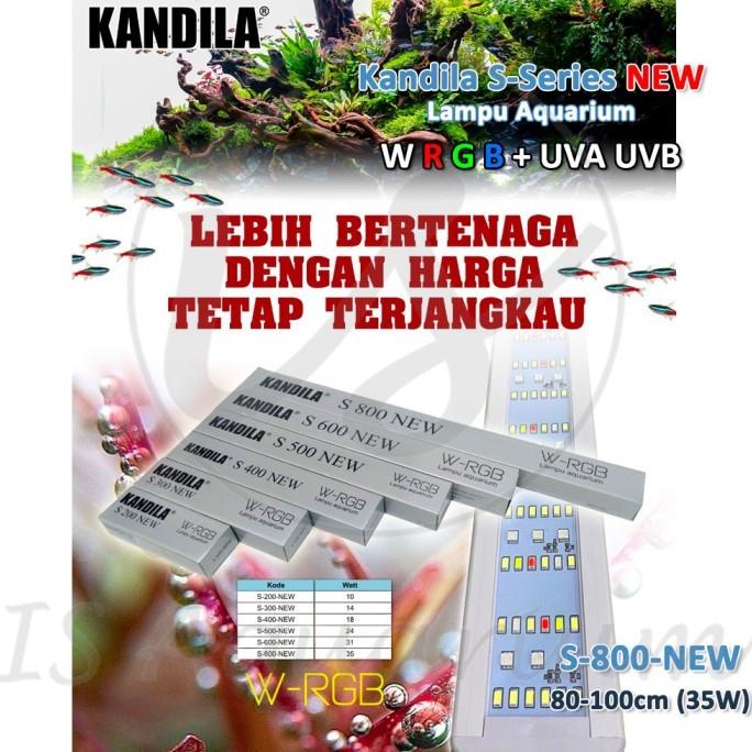 Kandila S800NEW S 800 NEW WRGB S800 WRGB Lampu Aquascape LED Aquarium