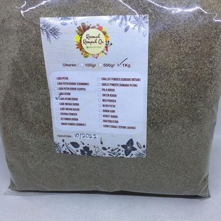 

Lada Hitam Bubuk 1 Kg
