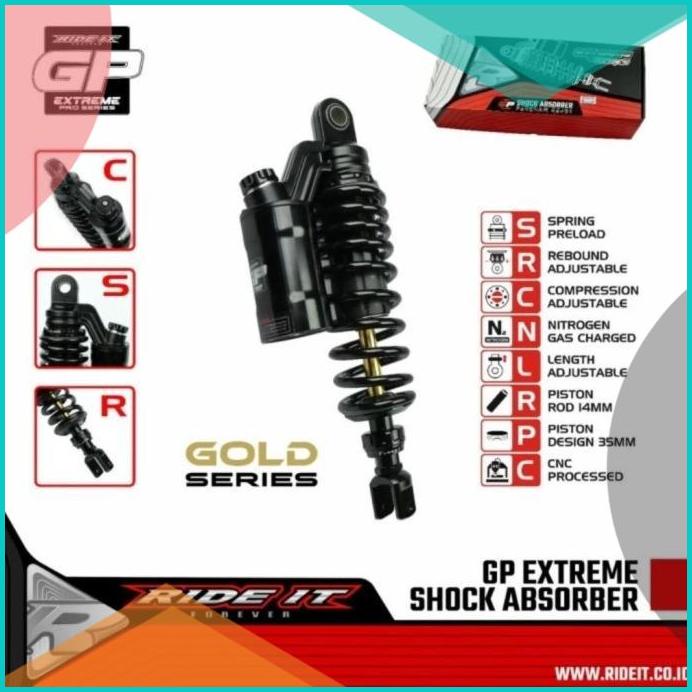Shock GP EXTREME Gold Series GP Premium 300mm 330mm Vario Beat Mio 16n