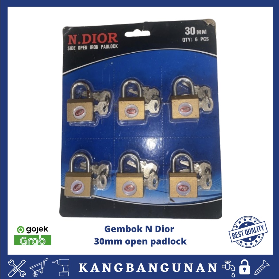 Gembok N Dior 30MM Gembok Koper