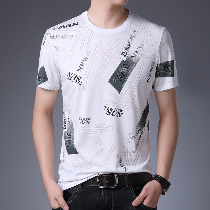 Kaos Pria Dewasa Terbaru 2023 Distro Keren Baju Santai Lengan Pendek Brand Kece Seharihari Anak Tshi