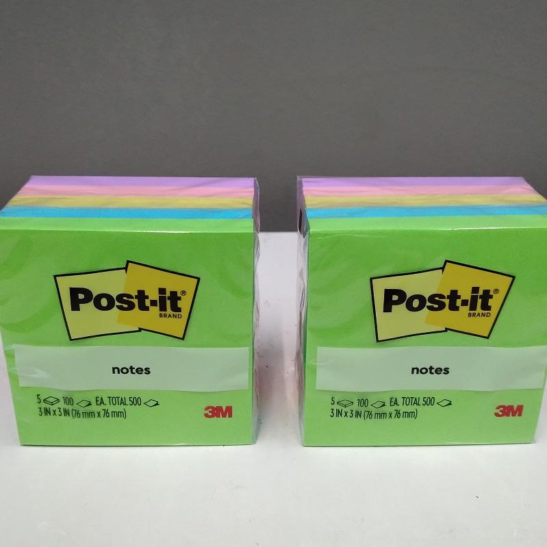 

3M Post It Stiy Notes 654-5Au 3 Inch X 3 Inch