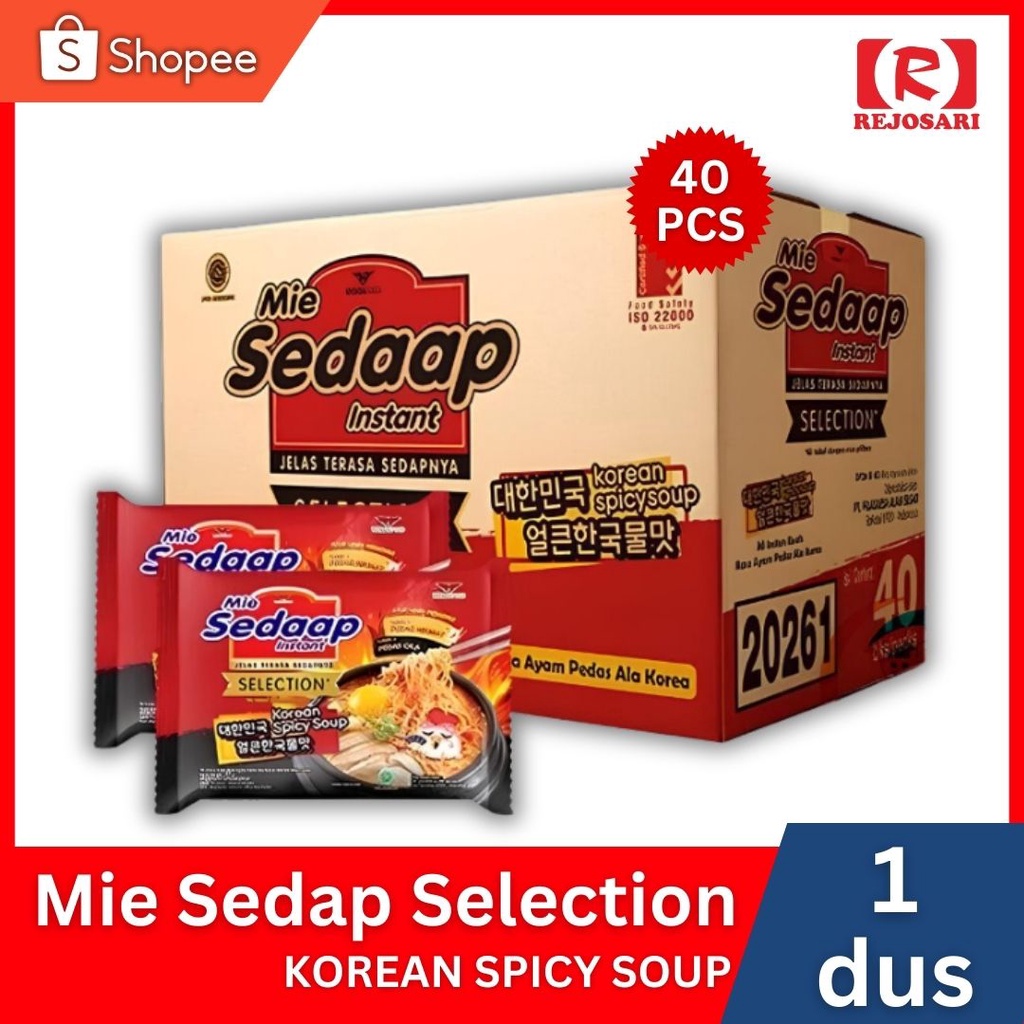 

Mie Sedaap Dus Korean Spicy Soup