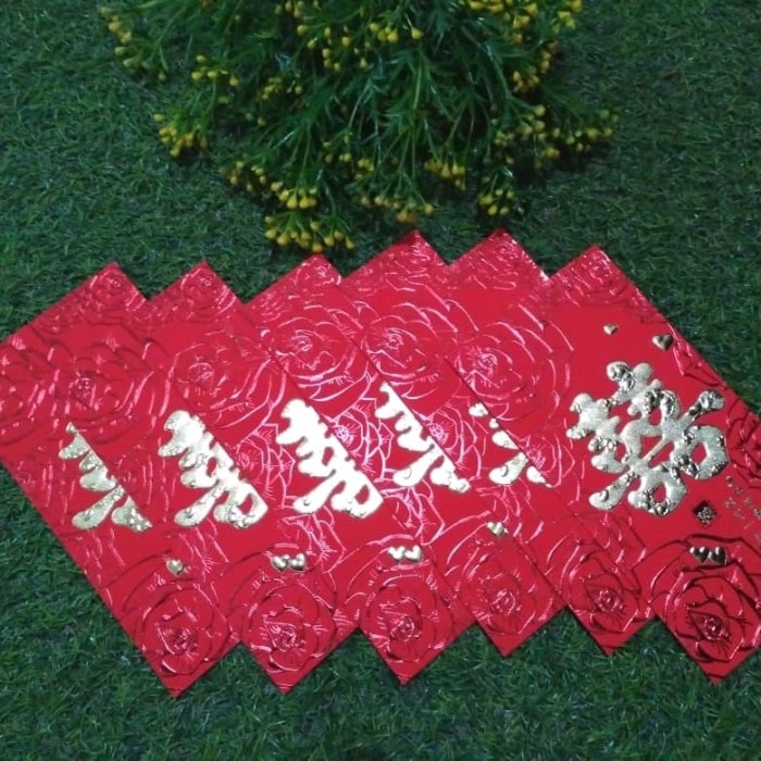 

Amplop Angpao Wedding Besar ( Isi 6Pcs ) ((_Baca Diskrips_I))