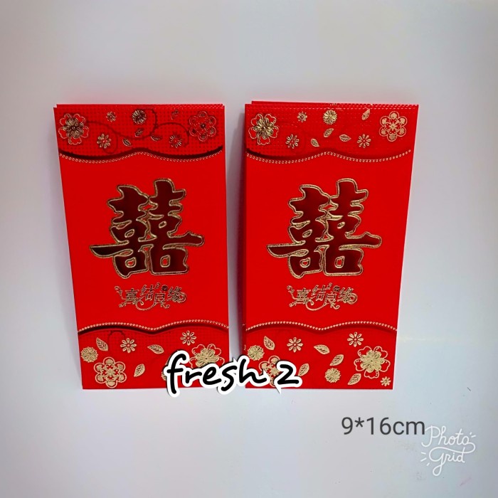 

Angpao Shuangxi Panjang 7/Amplop Wedding ((_Baca Diskrips_I))