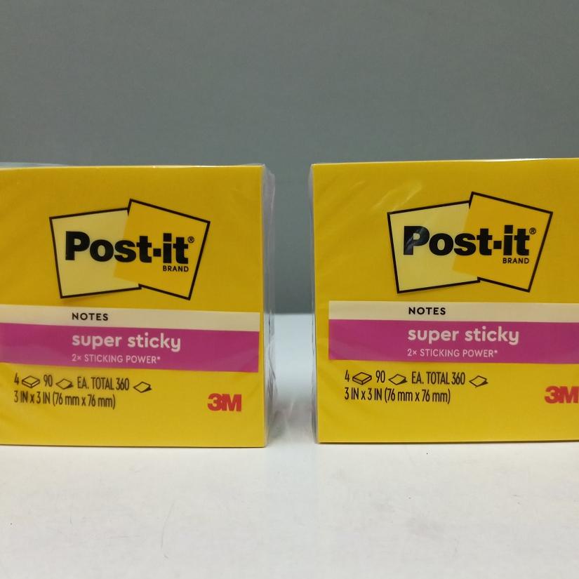 

3M Post It Stiy Notes 654-4Ss-Swt Sweets 3 Inch X 3 Inch