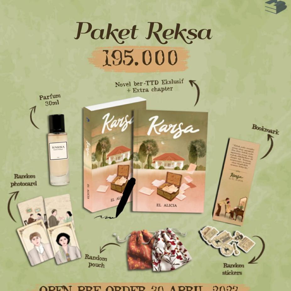 Novel Karsa + Bonus - El Alicia - Median