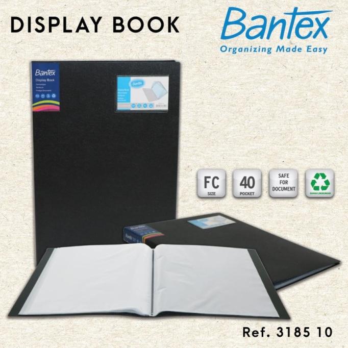 

Diskon !!! Januari Termurah Bantex Display Book Clear Hold Pp Fc 40 Pockets 3185 - 07 Black Saja - Siap Kirim