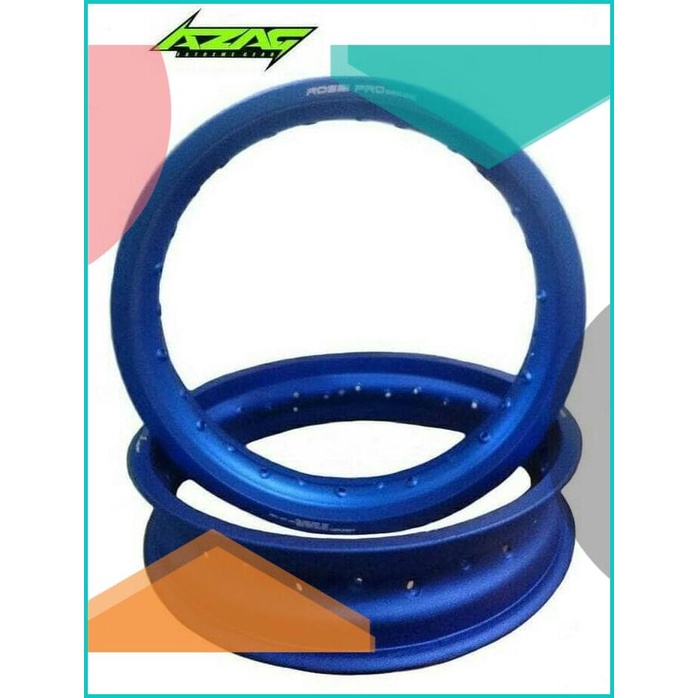 VELG V-ROSSI PRO RING 17 WARNA HOLE 28 SUPERMOTO KLX DTRACKER 16novz3