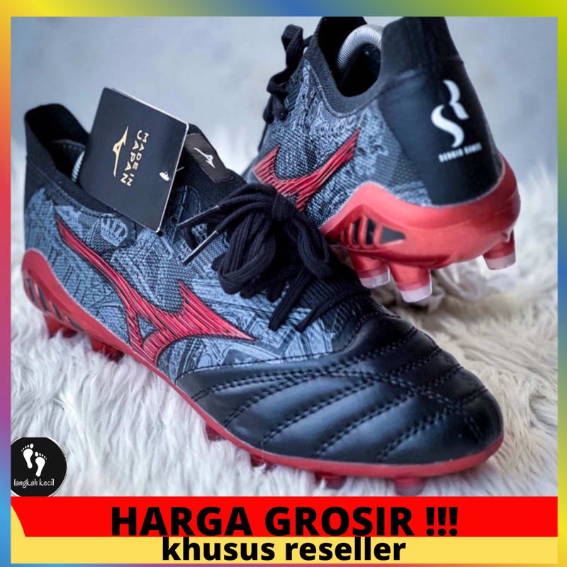 Murah SEPATU BOLA MIZUNO MORELIA NEO BETA 3 SR4 BLACK BRONZE RED Keren