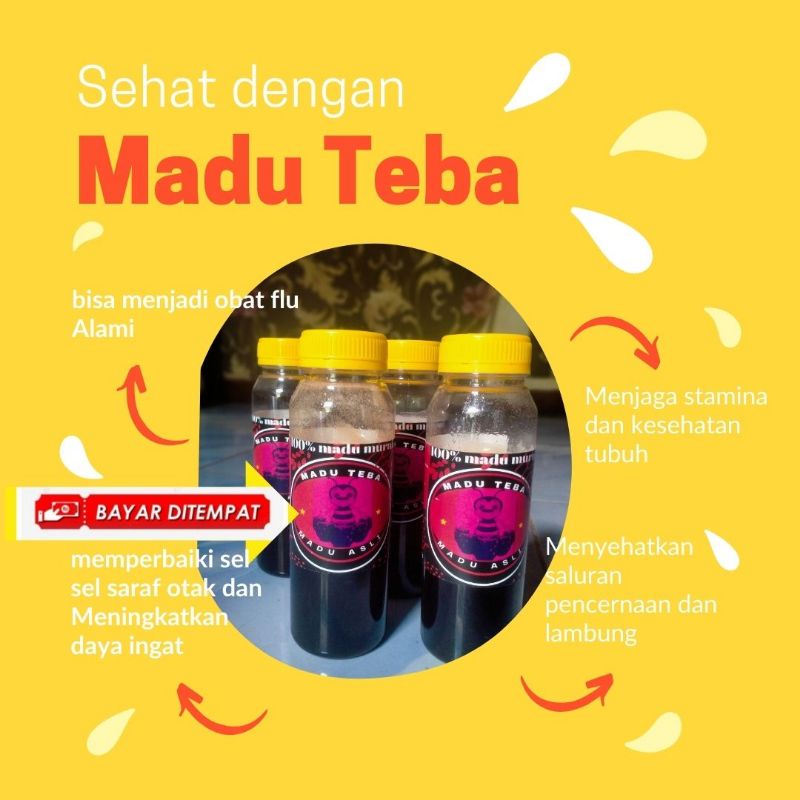 

madu/teba/murni/asli sialang