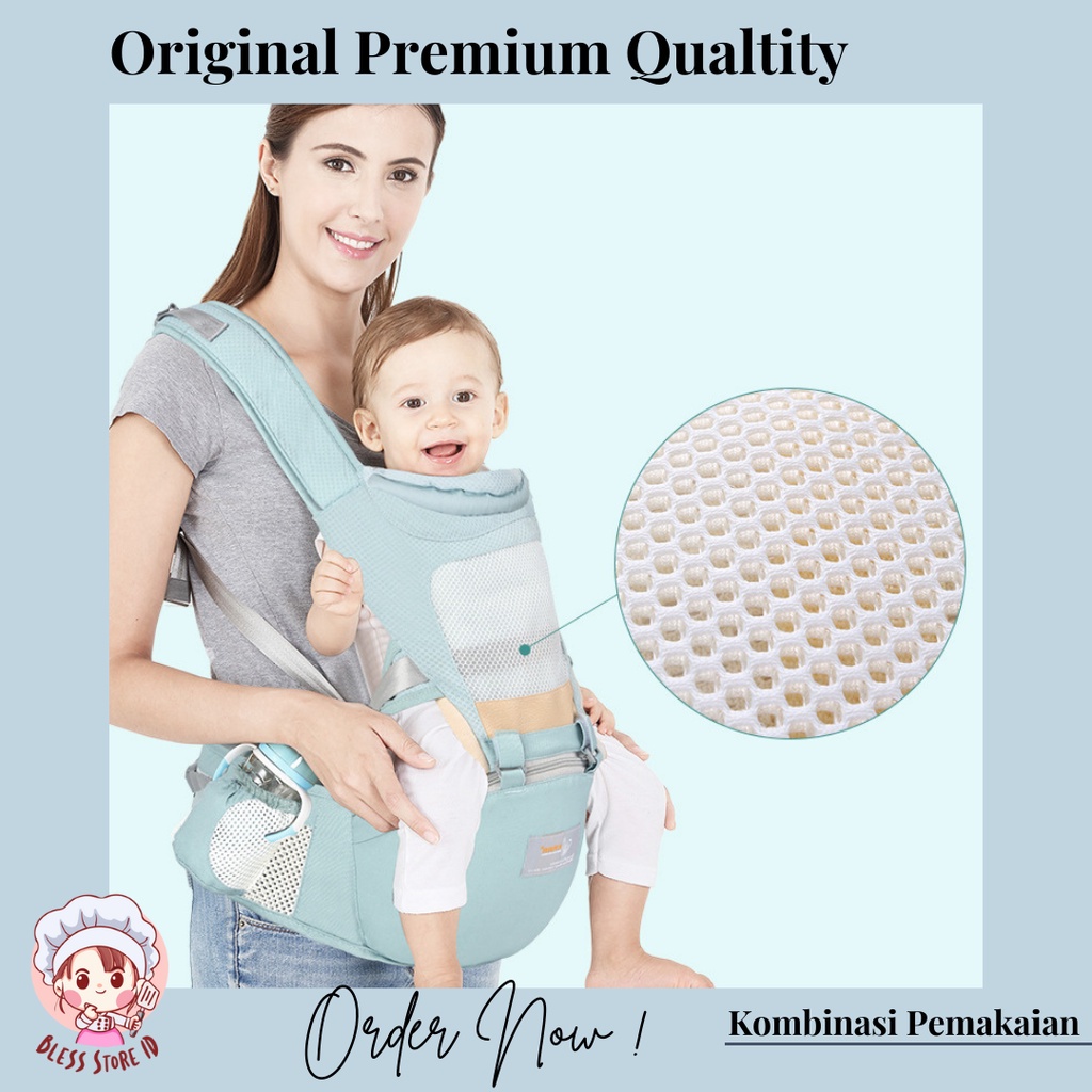 [BABY'S NEEDS] Gendongan Bayi / Hipseat Baby Carrier / Aixinta Gendongan Bayi Depan / Gendongan Bayi