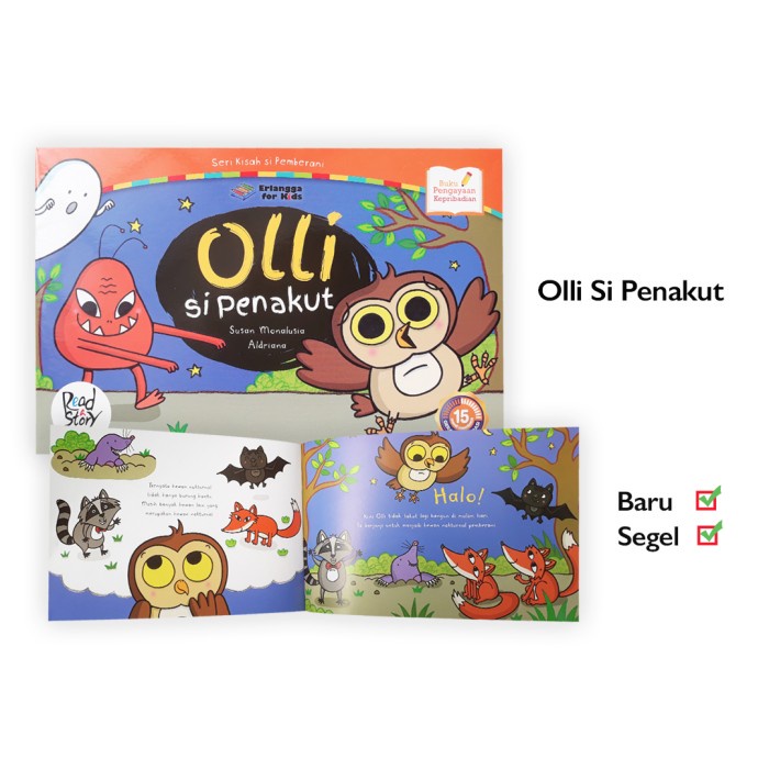 

Promo!! Buku Kisah Si Pemberani : Olli Si Penakut Cerita Anak