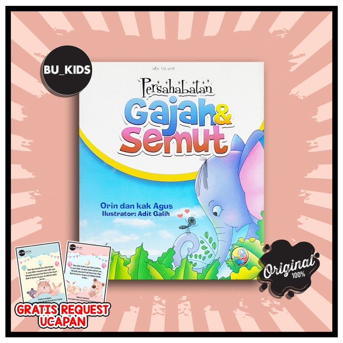 

Baru!! Buku Cerita Anak Bergambar - Persahabatan Semut