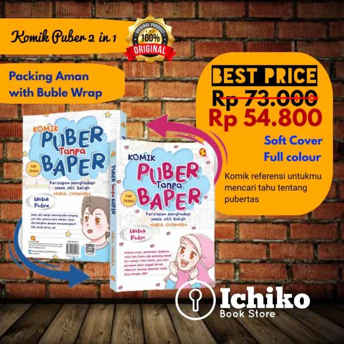 

Populer Komik Puber Tanpa Baper For Teens - Untuk Putra Putri - Al Kautsar