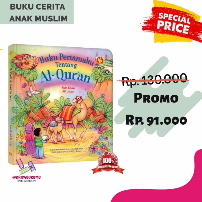 

New!! BUKU PERTAMAKU TENTANG AL QURAN - BUKU CERITA ANAK MUSLIM AL KAUTSAR