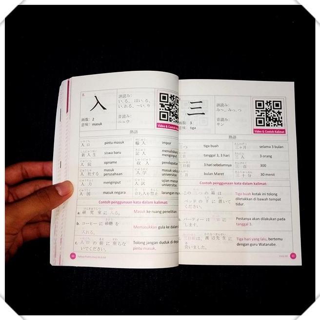 BUKU BAHASA JEPANG - KAMUS PRAKTIS KANJI N5-N4 (BELAJAR KANJI DARI