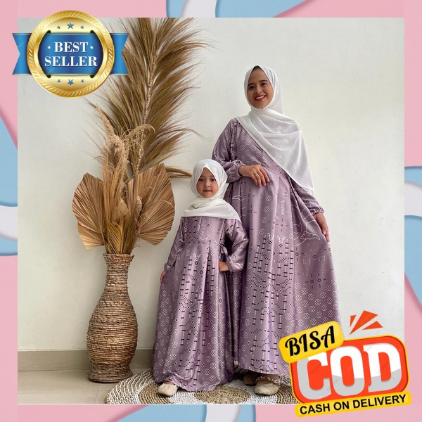 Gamis Copel Orangtua Amak Baju Gamis Anak Ibu Dress Couple Mom Kids Terbaru Gmis Kapel Ibuu Amk Pere