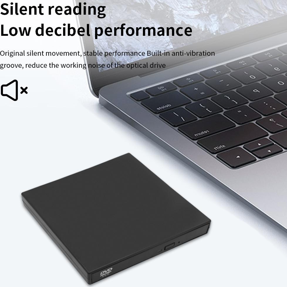 Bisa Cod Dvd External /Dvd Portable /Cd Rom /Dvd Eksternal Laptop /Untuk Macbook Laptop Desktop Pc P