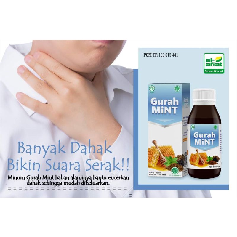 

madu gurah mint al-afiat 125ml