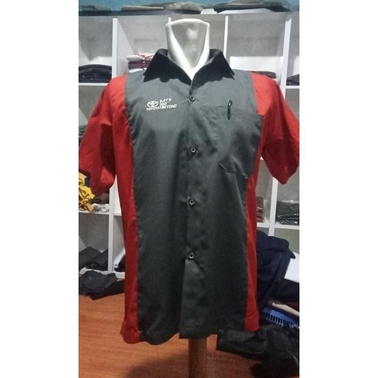 Baju Marketing Toyota Nasional/Kemeja Pria Viral Banget