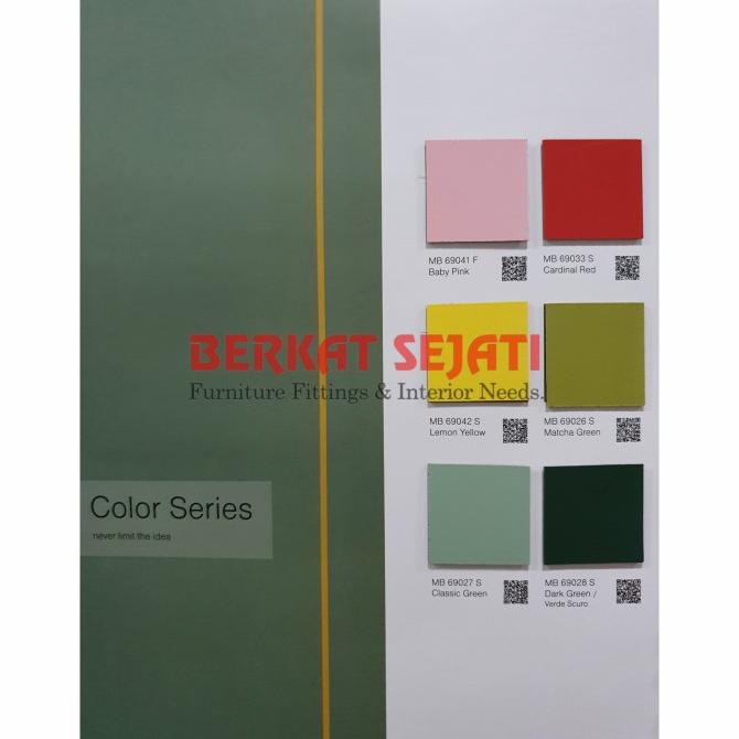 Aica Hpl Aica Mb 69027 S - Hijau Klasik Classic Green - Solid Termurah