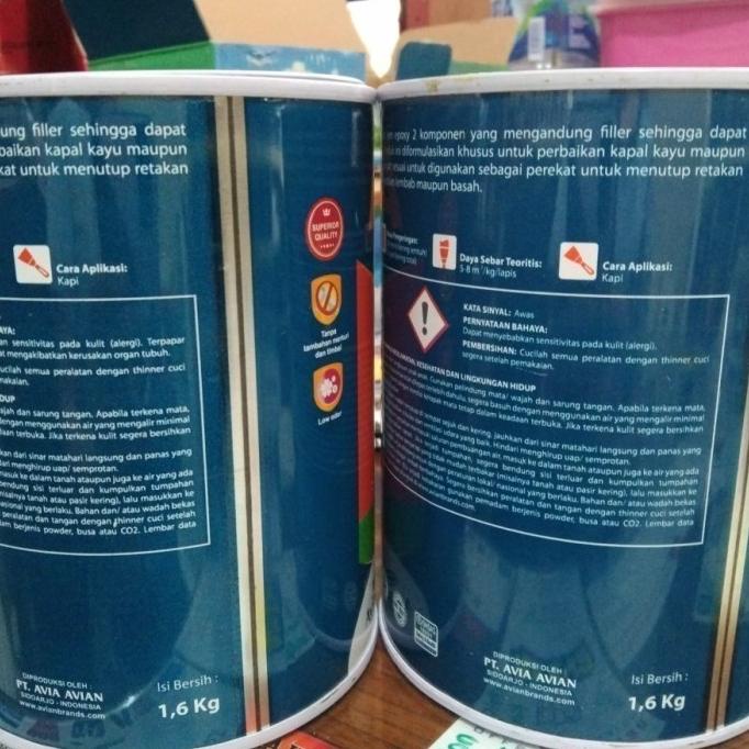 Lem Epoxy Non Sag Avian 3.2 Kg Termurah