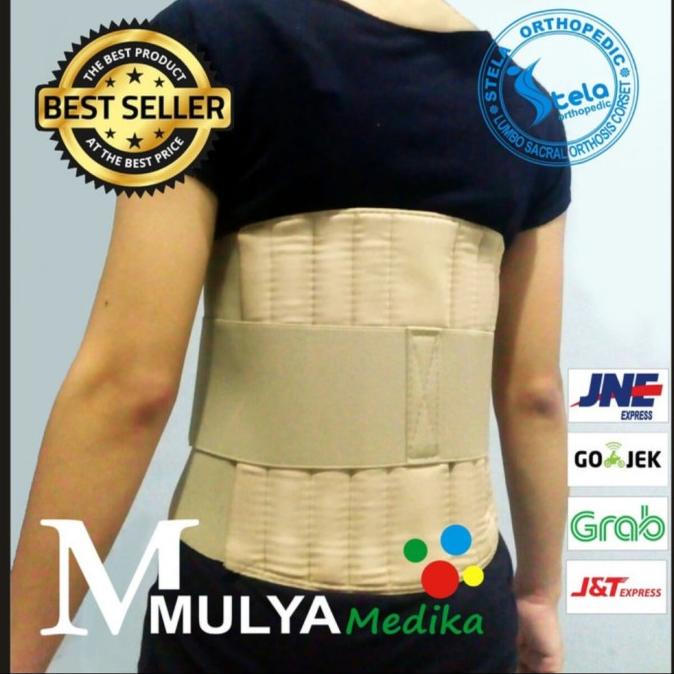 Korset Lumbal Stela Original untuk sakit nyeri pinggang HNP penjepitan