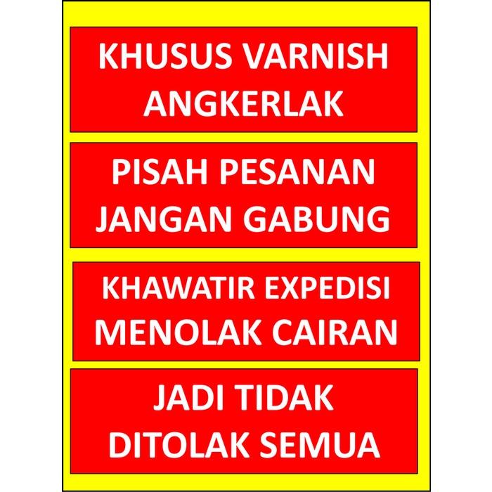 

INSULATING VARNISH ANGKERLAK (PILH VARIANNYA) ORIGINAL TERBARU