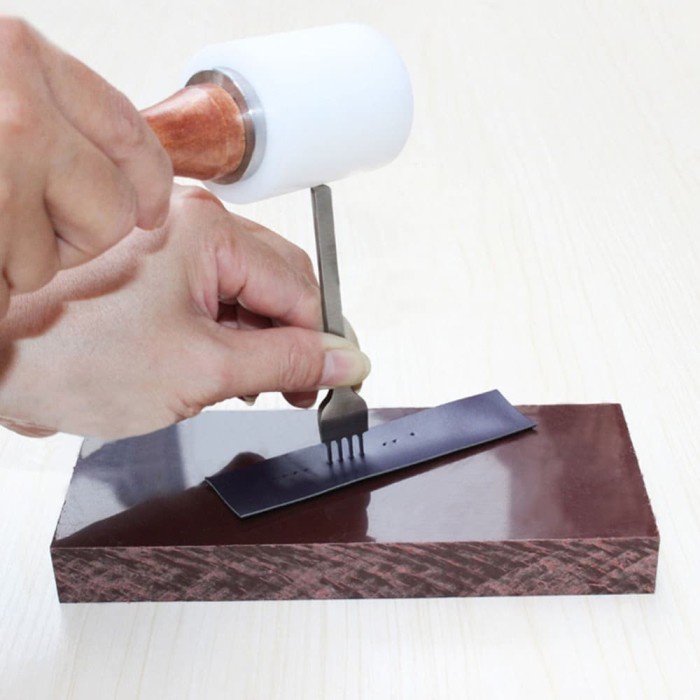 

Alat Diy Kulit Leathercraft Pembuat Lubang Hole Tool 1+2+4+6 Prong Set