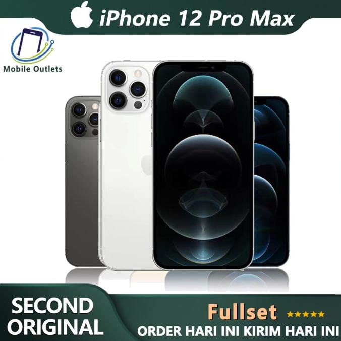 Iphone 12 Pro Max Second Original hp iphone 12 pro max seken/bekas ori