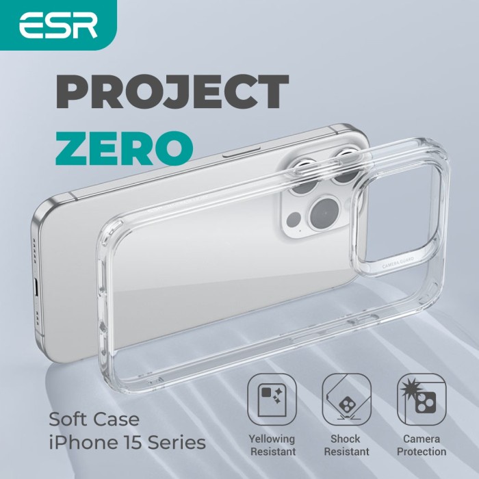 Soft Case Iphone 15 Series Esr Project Zero Ready