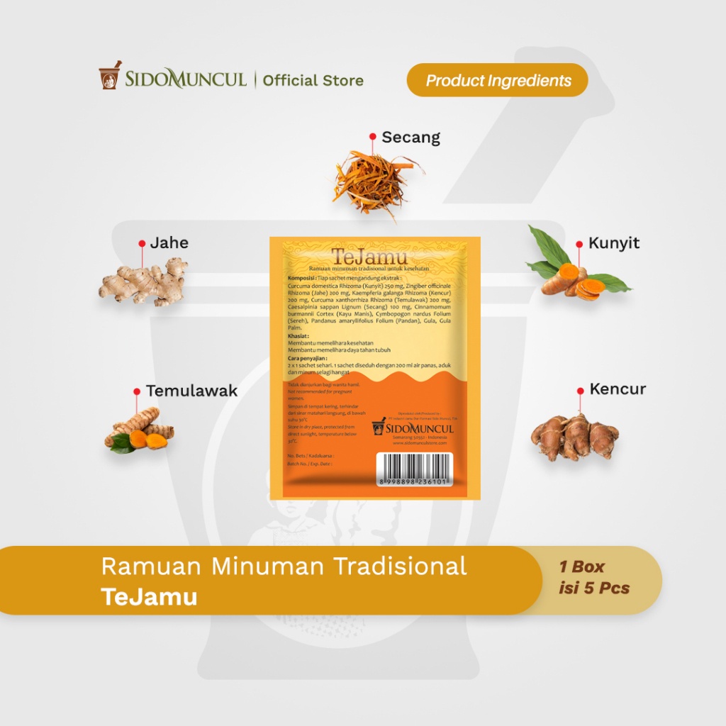 Ramuan Minuman Tradisional TeJamu Kesehatan Daya Tahan Tubuh-2