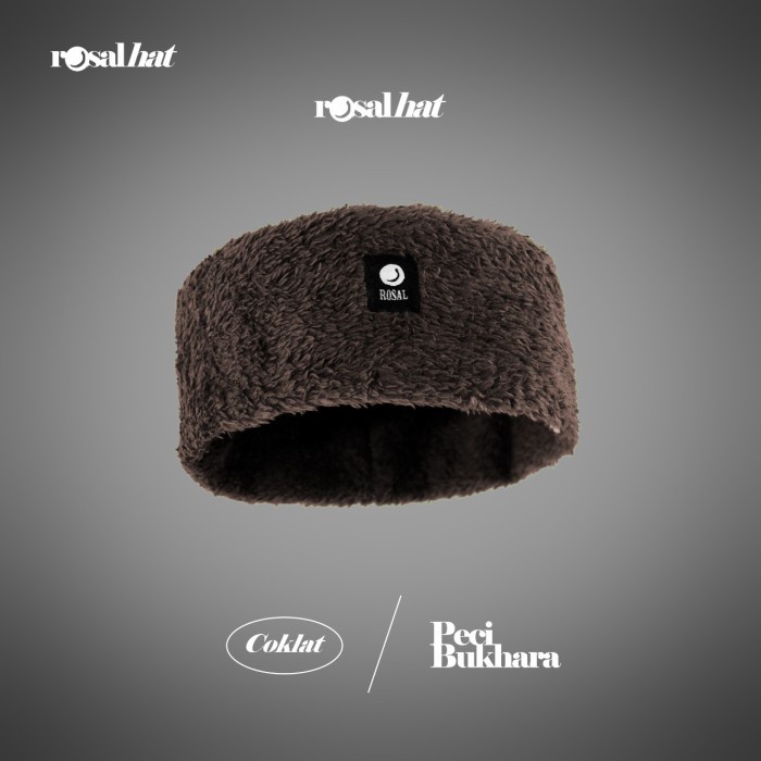Peci Songkok Bulu / Peci Turki / Peci Bukhara / Peci Bulu Rusia