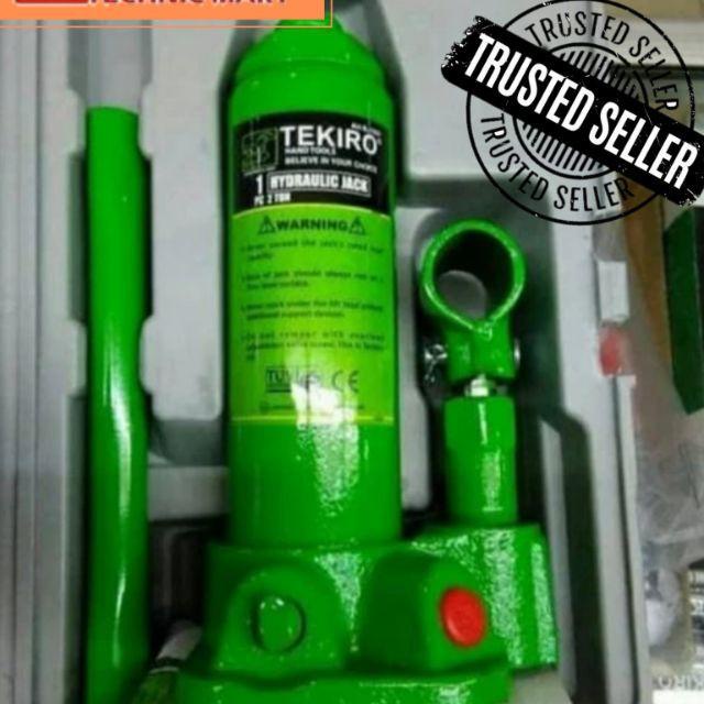Tekiro - Dongkrak Botol 2 Ton , Dongkrak Mobil Hydraulic -