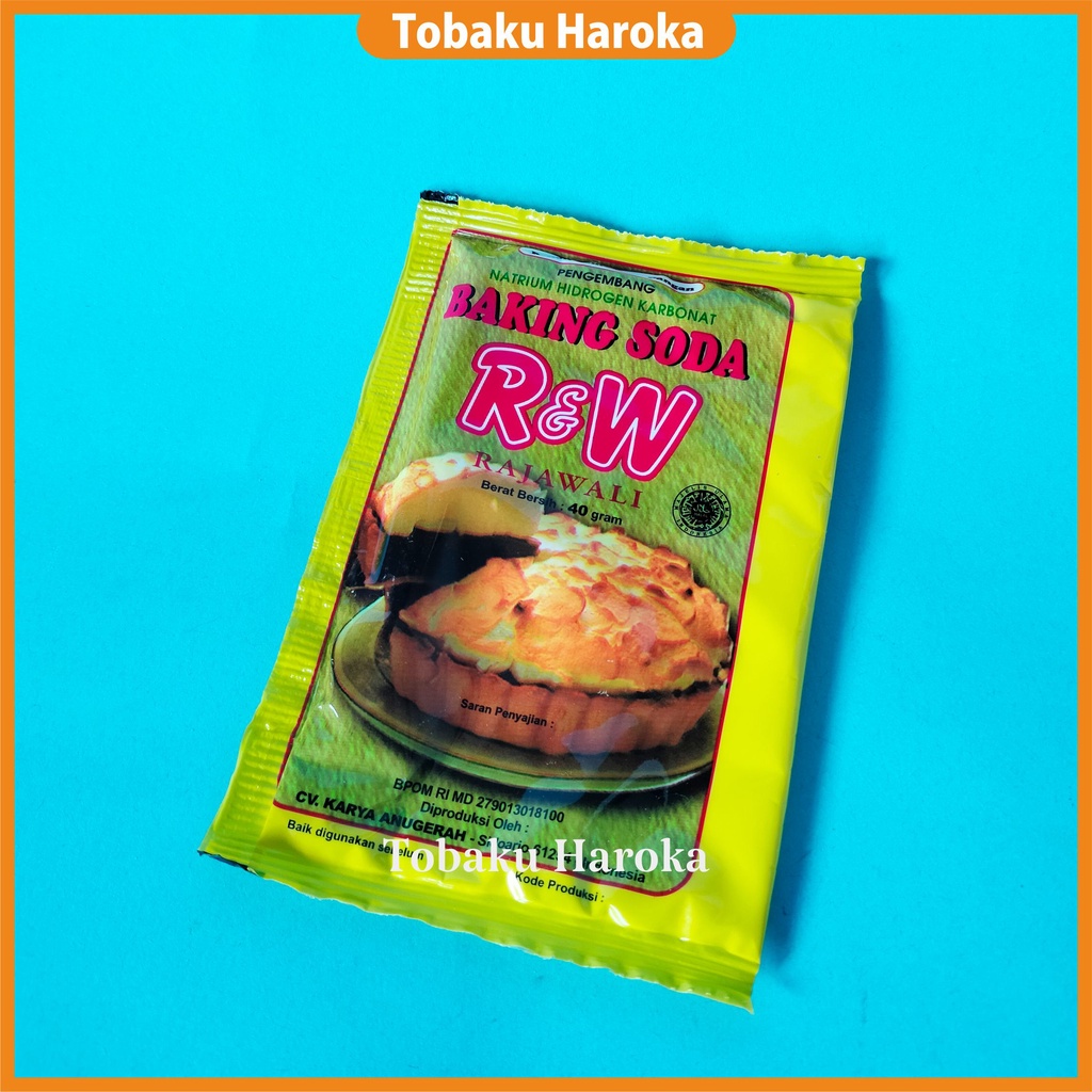 

Soda Kue R&W 40gr - Baking Soda Rajawali