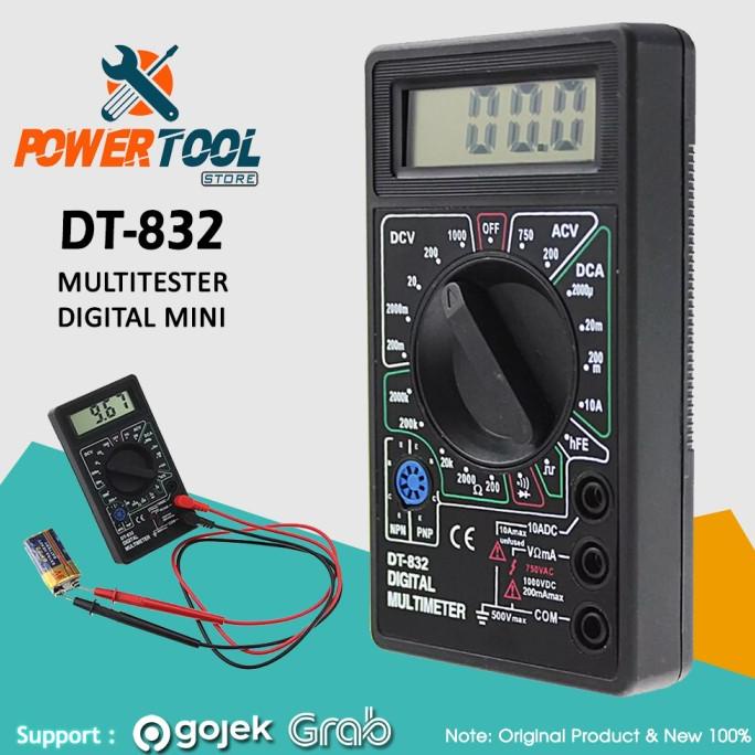 MULTITESTER DIGITAL MINI DT-832 / DIGITAL MULTIMETER