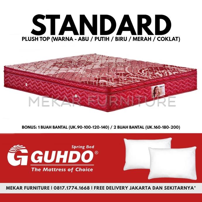 Kasur Guhdo Standard Plush Top 180 X 200 - Mekar Furniture