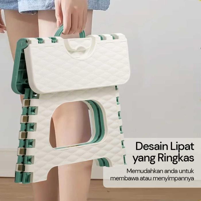 Kursi Lipat Mini Bangku Jongkok Kecil Dingklik Dapur Hiking Camping Berkualitas