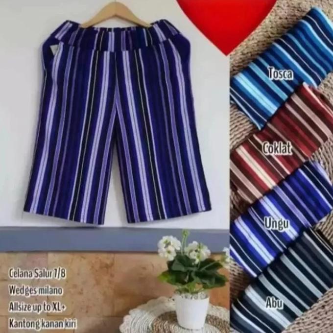 Celana Pendek Wanita 7/8 Celana Wanita Santai Terbaru