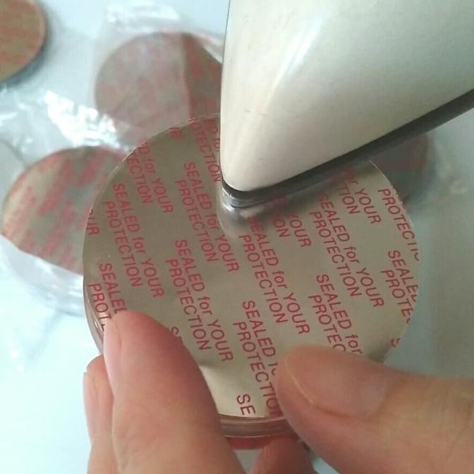 COD Seal 5cm - Segel Botol Sambal - Seal Alumunium Foil Botol Plastik PET