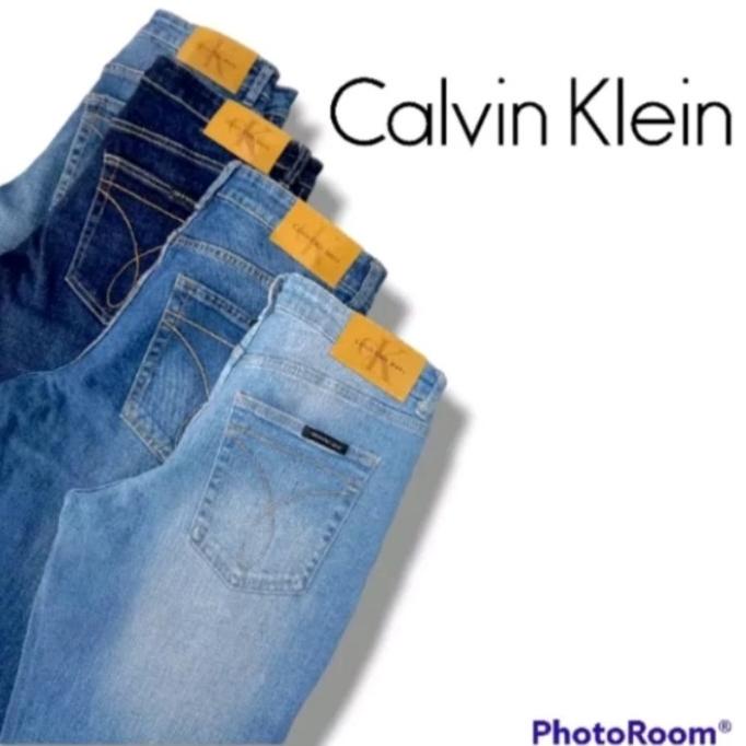 Celana Jeans Pria Celana Panjang Jeans Calvin Klein Original Import